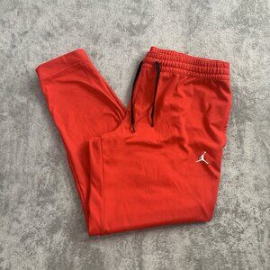 Jordan Sweatpants Womens XXL Red Dri-Fit Showtime Pant Workout Gym Athletic 28”